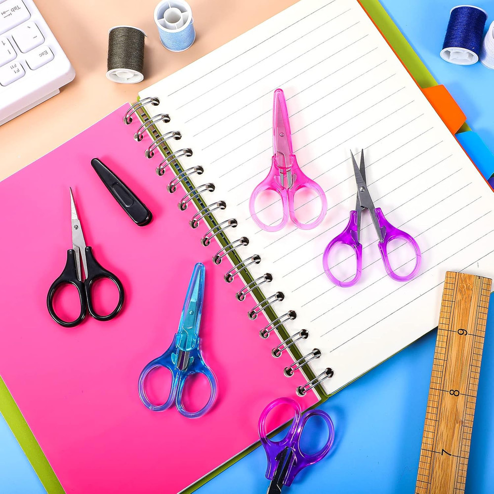 Small Craft Scissors 3.4" Tiny Travel All Purpose Scissors Stainless Steel Sharp