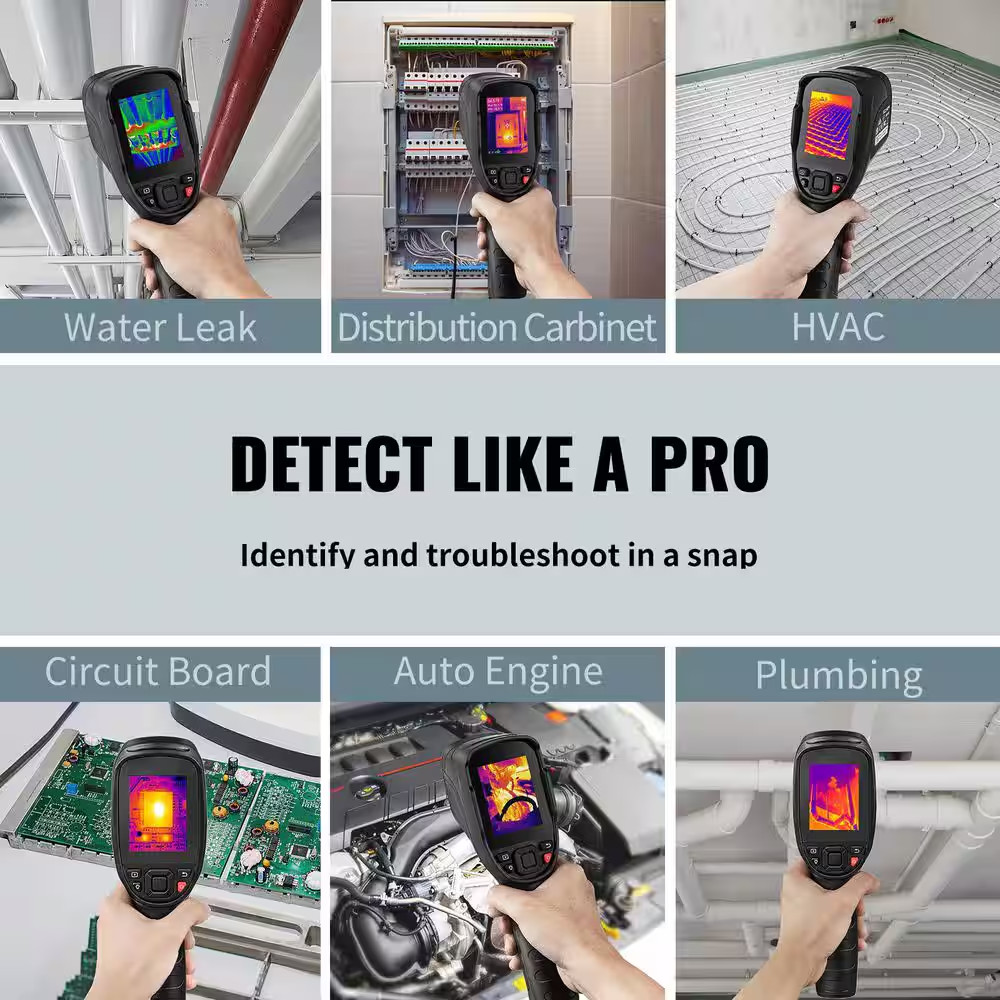 Thermal Imaging Camera 240X180 IR Resolution Digital with 2MP Visual Camera Refr