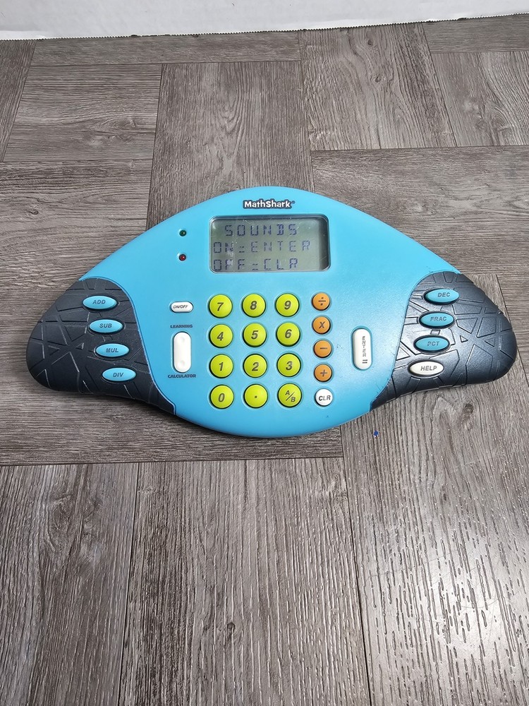 Math Shark Mathematic Skill Builder Game Educational Insights Blue Tested Works