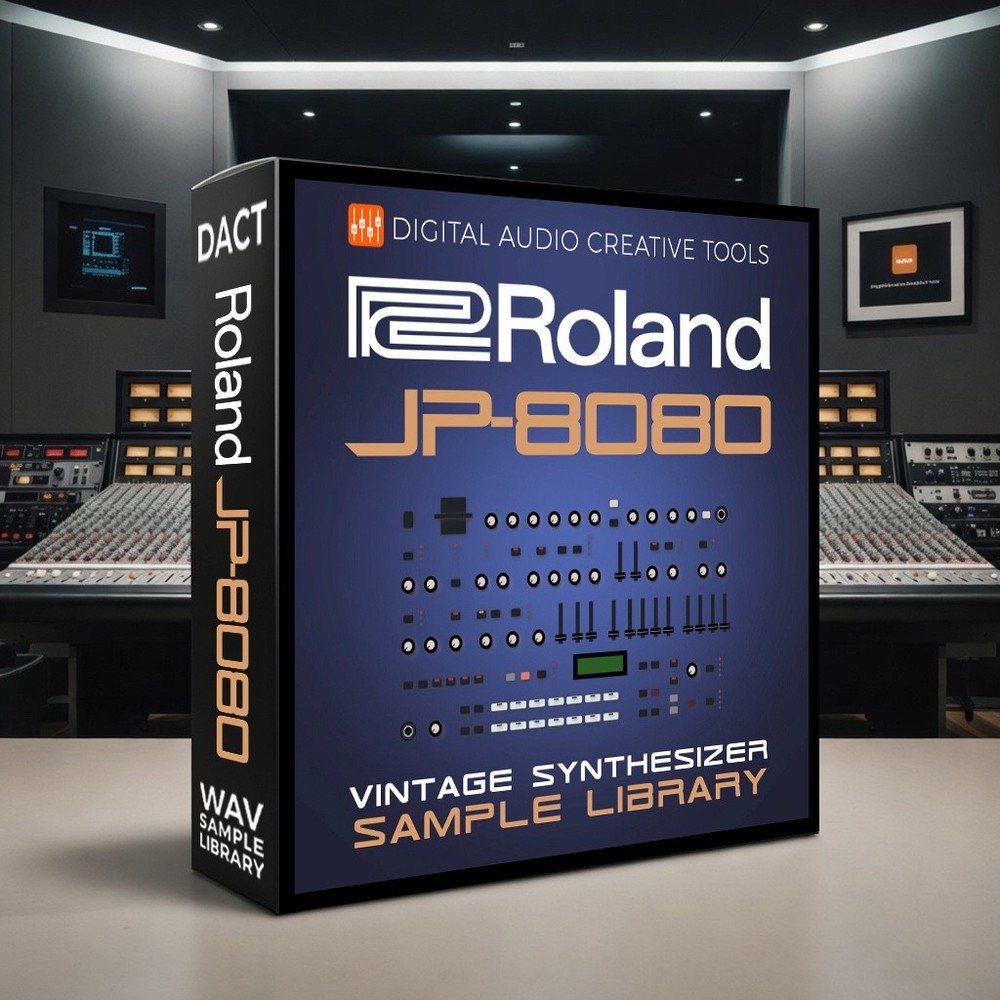 Roland JP-8080 Synthesizer Sample Library