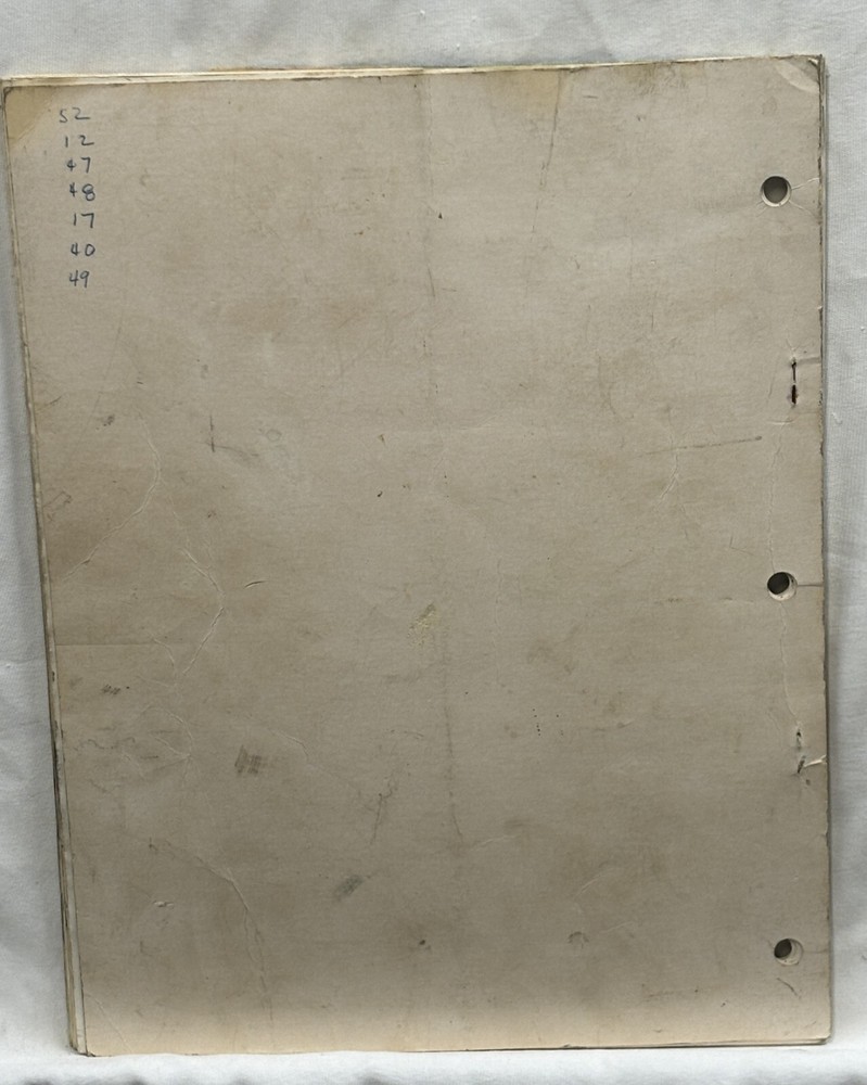 ORIGINAL-DATA EAST-SECRET SERVICE-INSTRUCTION MANUAL
