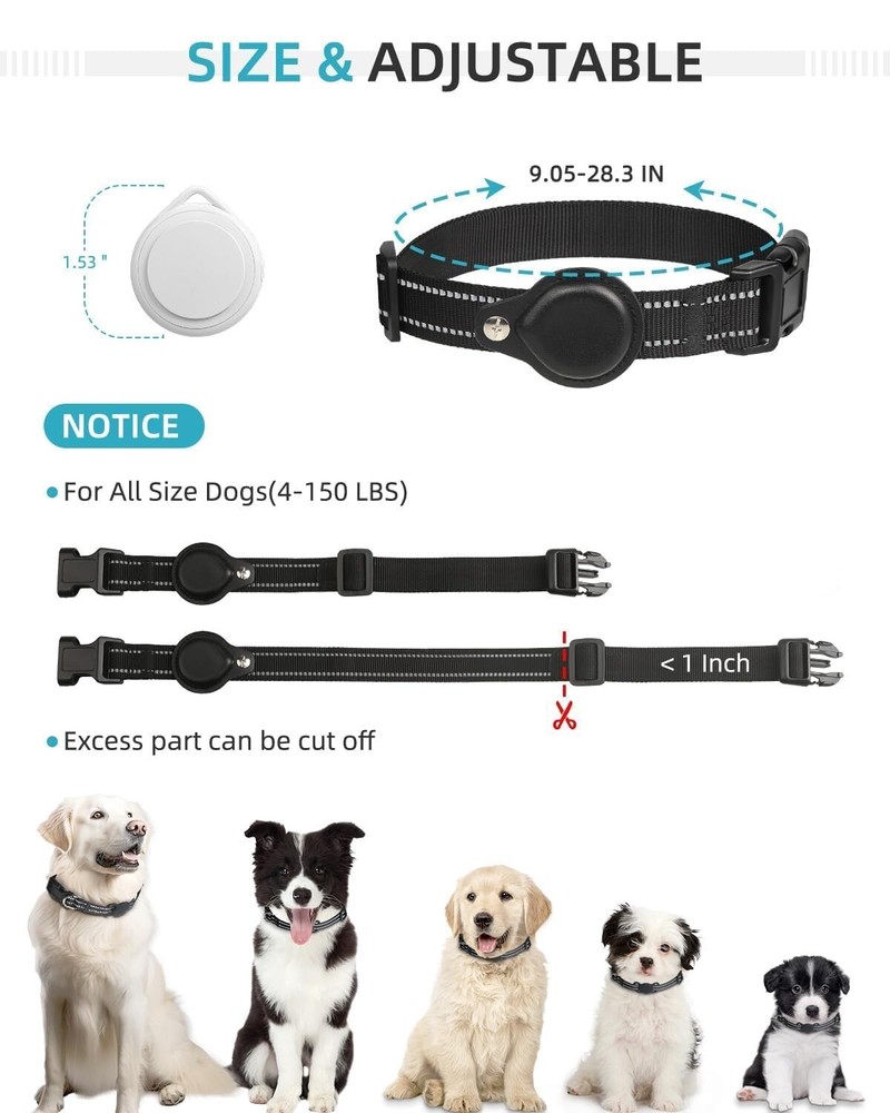 GPS Tracker for Dogs Real-Time Location Pet Tracking Smart Activity Tracker iOS