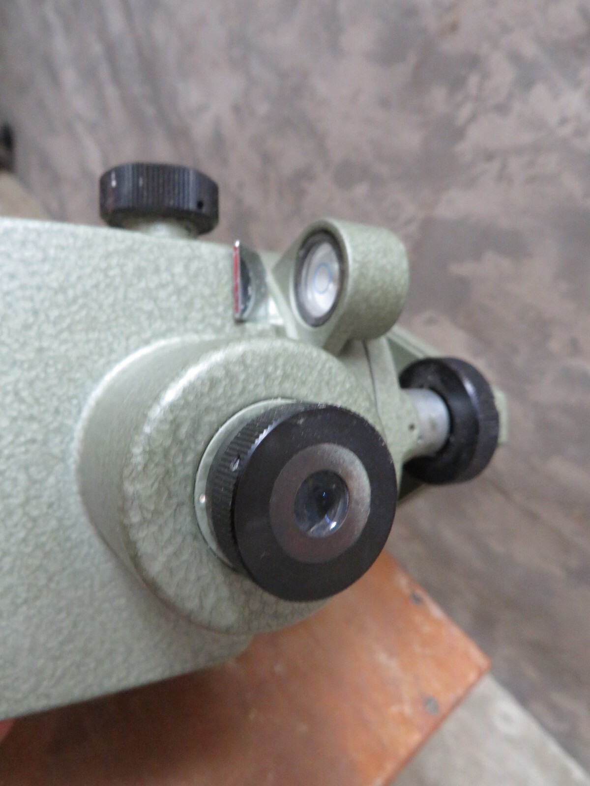 Vintage Survey Tool Transit Level TAMAYA & Co No 158 Wooden Case Scope