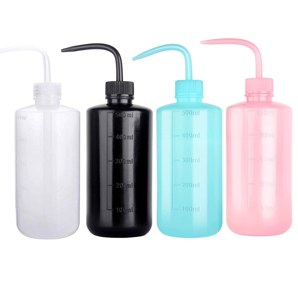 Tattoo Bottle Diffuser Wash Squeeze Bottle Lab  Cups Tattoo Accessory ﻿