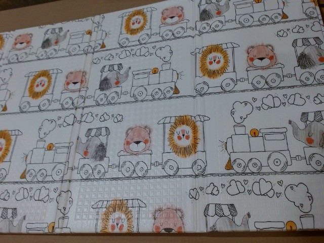 JumpOff Jo Baby Play Mat - Large Folding Foam Play Mat for Infants and Babies