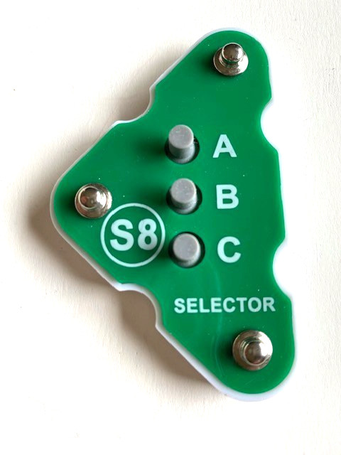 SNAP CIRCUITS Elenco Arcade Selector Panel (S8), Part # 6SCS8