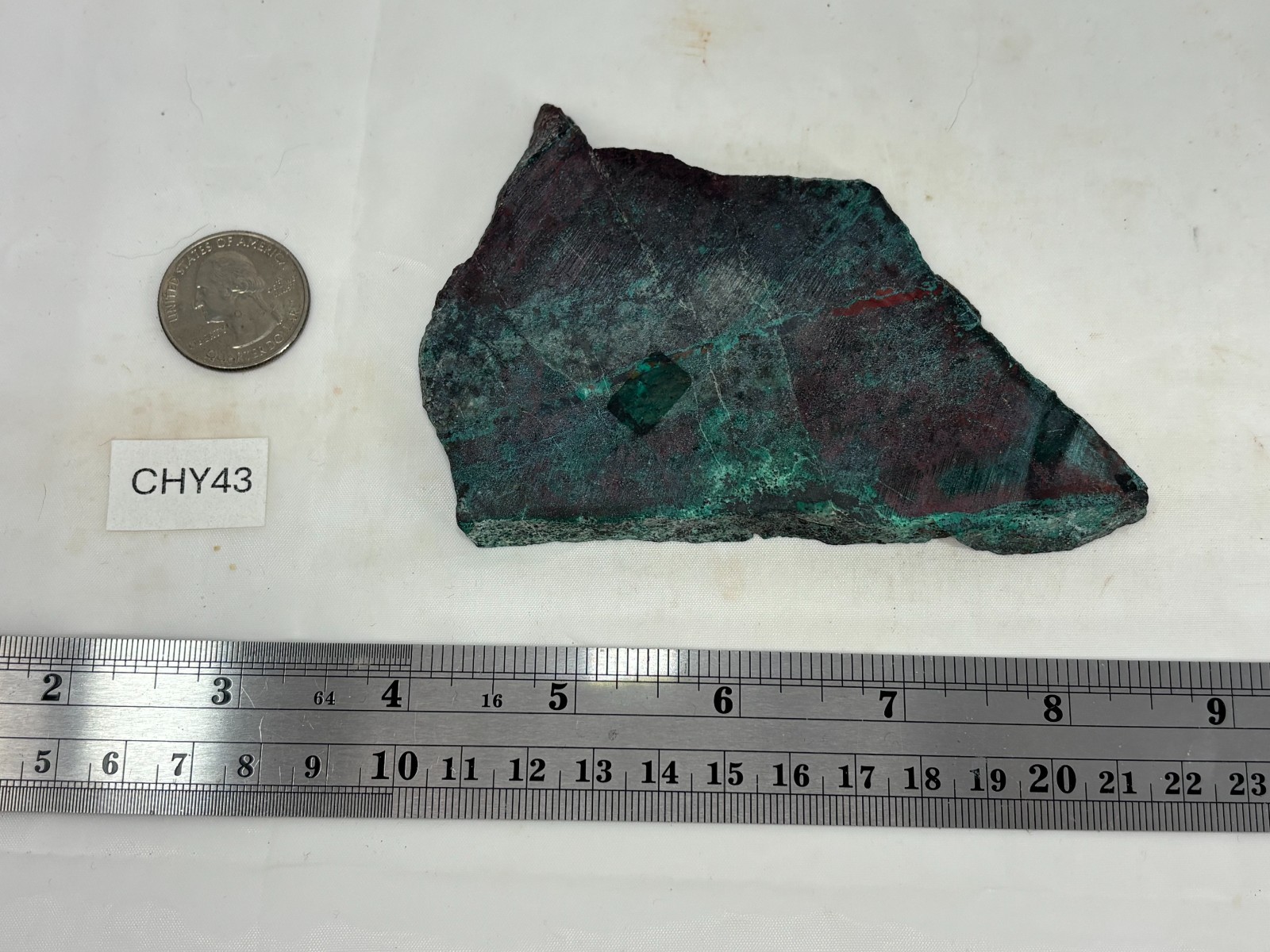 Chrysocolla Cuprite Slab Cabbing Lapidary Collecting Combo Ship Avail