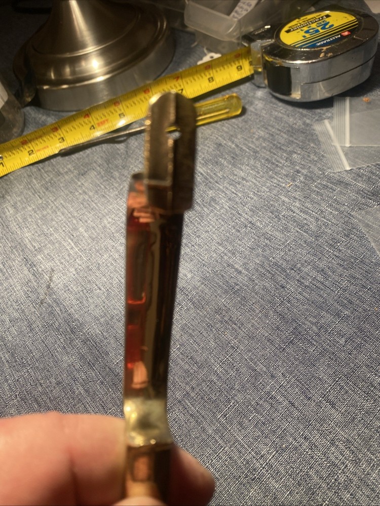 Brass Trigger Guard from a CVA Hawkins Muzzleloader With Screws.