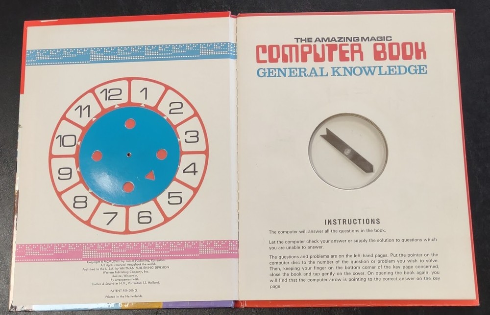 WHITMAN The Amazing Magic Computer Book GENERAL KNOWLEDGE Book Two