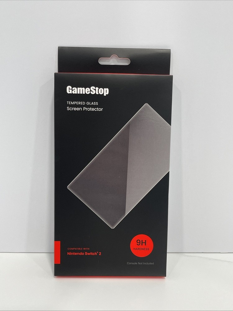 Nintendo Switch 2 Tempered Glass Screen Protector - GameStop 9H  Antiscratch