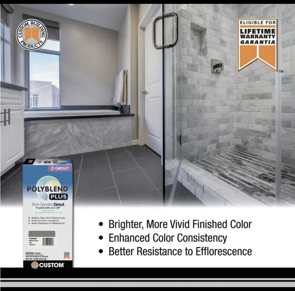 Custom Polyblend Plus Non-Sanded Grout - #380 Haystack - 10 lb