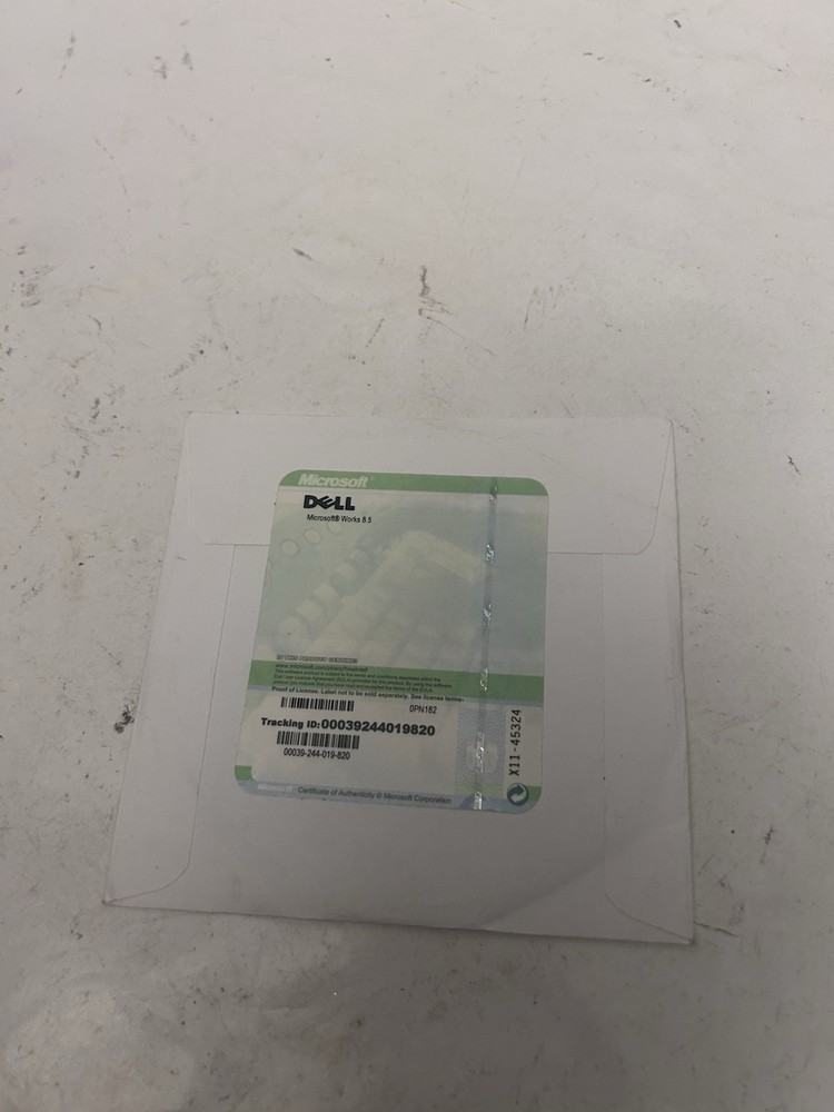 Microsoft Work CD vtg