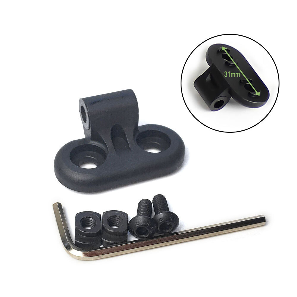 MLOK Light Offset Mounting Base For M640DF M640V DF M340C M340V Flashlight Mount