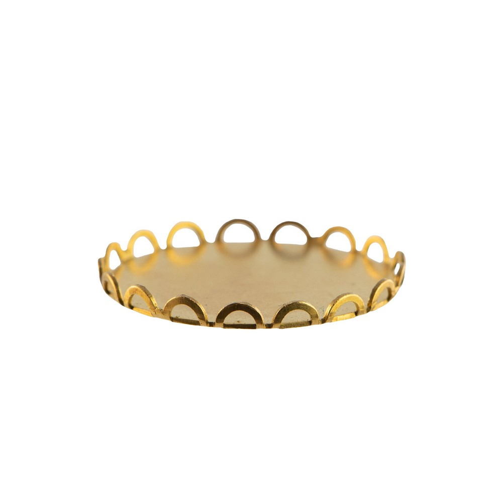 22mm No Loop Raw Brass Lace Edge Round Setting (6)