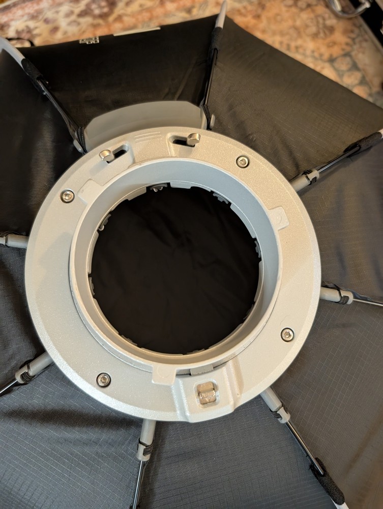 TARION SOFTBEAM OC-90F Foldable Octagonal Softbox 35.4in Quick 1-Step Setup Used