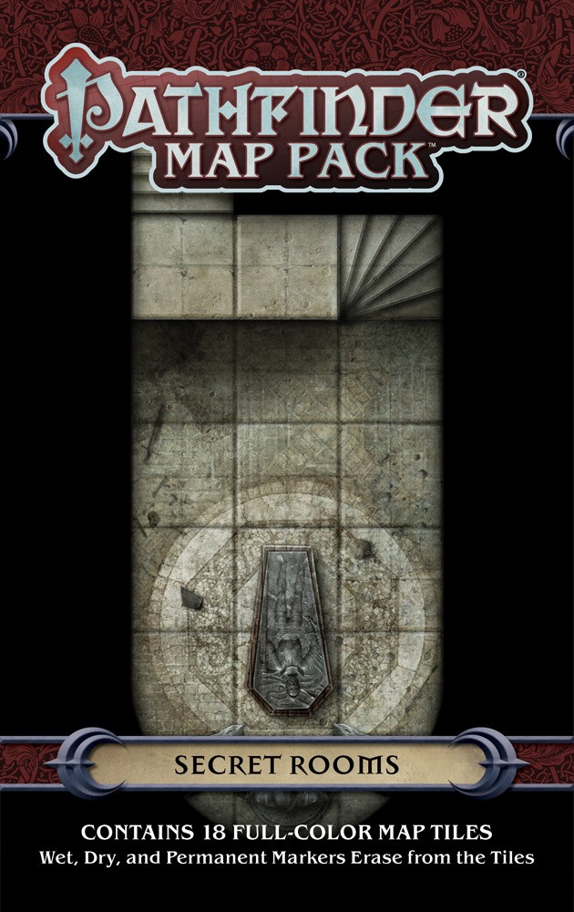 Pathfinder (RPG) Map Pack: Secret Rooms