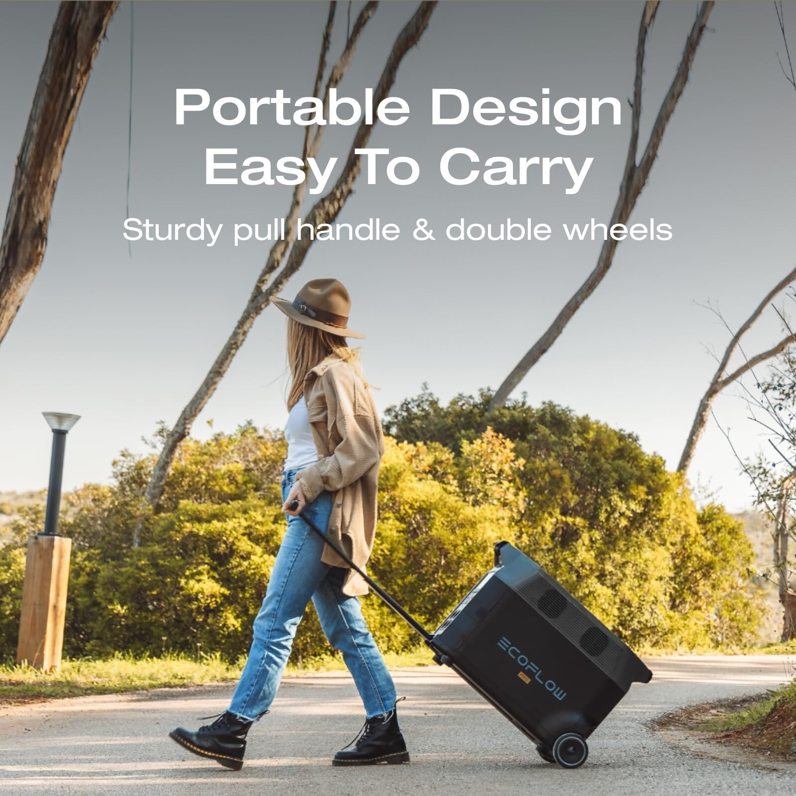 EcoFlow DELTA Pro 3600Wh Power Station Generator Certified Refurbished, LFP