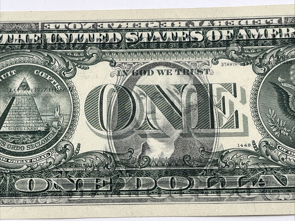 1969-B $1 Bill Printing Error