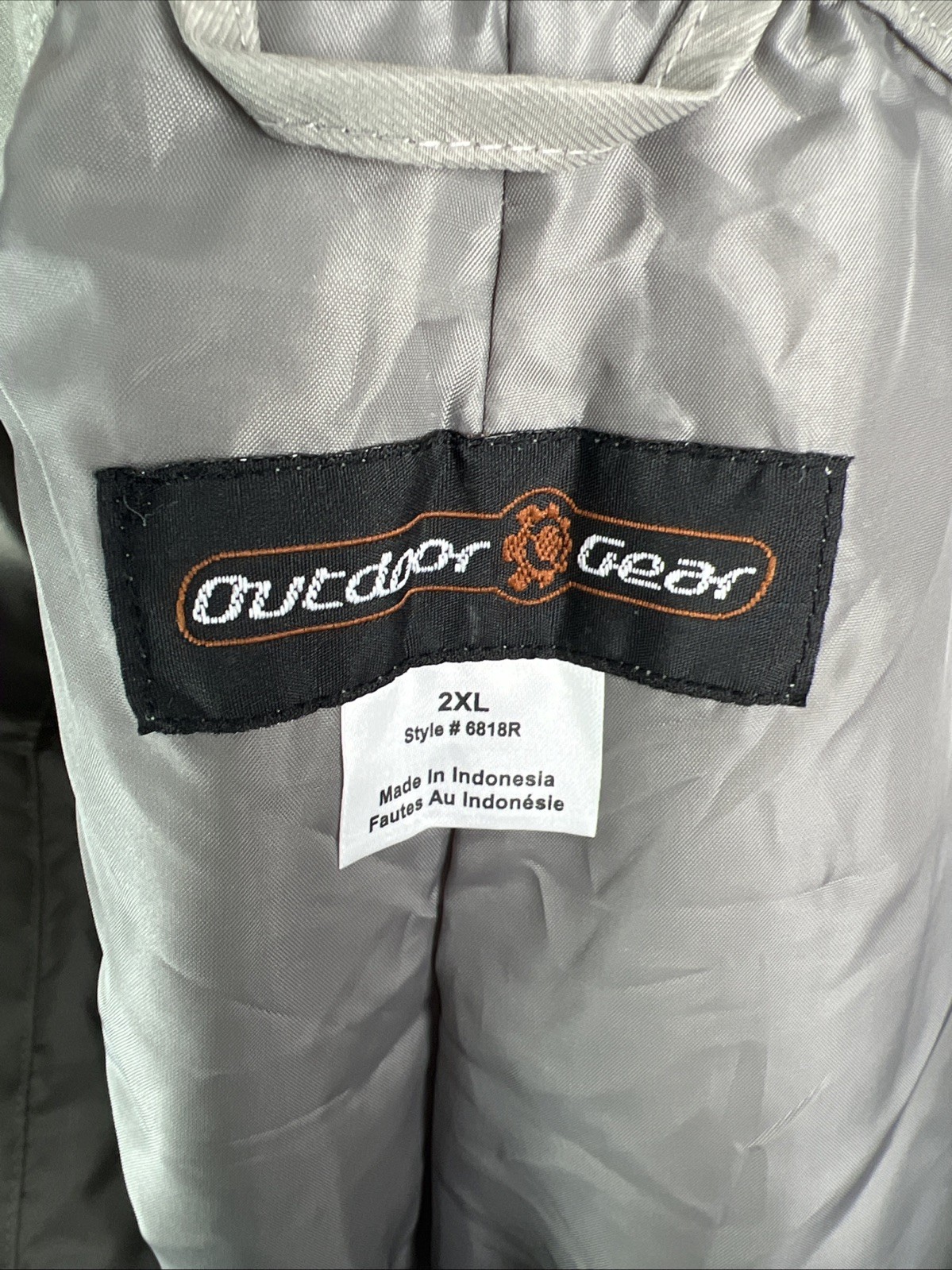 Outdoor Gear Men's Polar Snow Pants Gray Insulated Waterproof Ski 2XL NWT