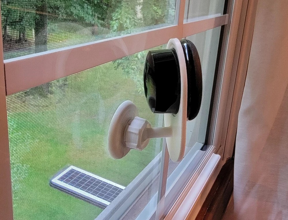 Google Nest Camera Adjustable Window Mount 3D Printed