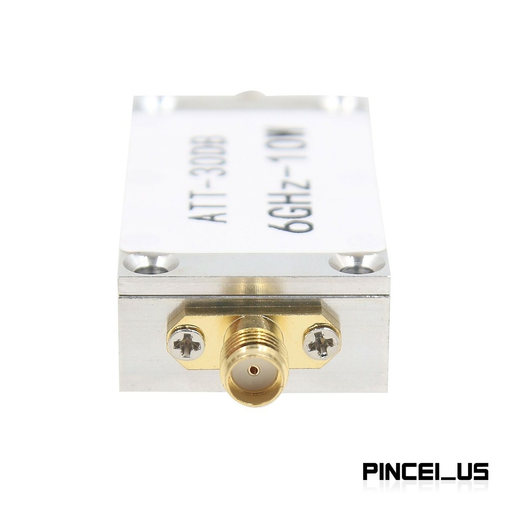 10W 30DB RF Attenuator SMA Fixed Attenuator For Power Meter Spectrum Analyzer