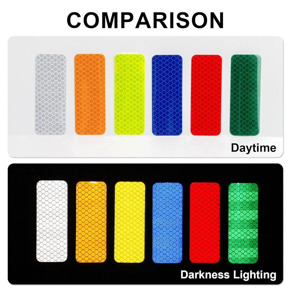 Colorful Reflective Stickers Set