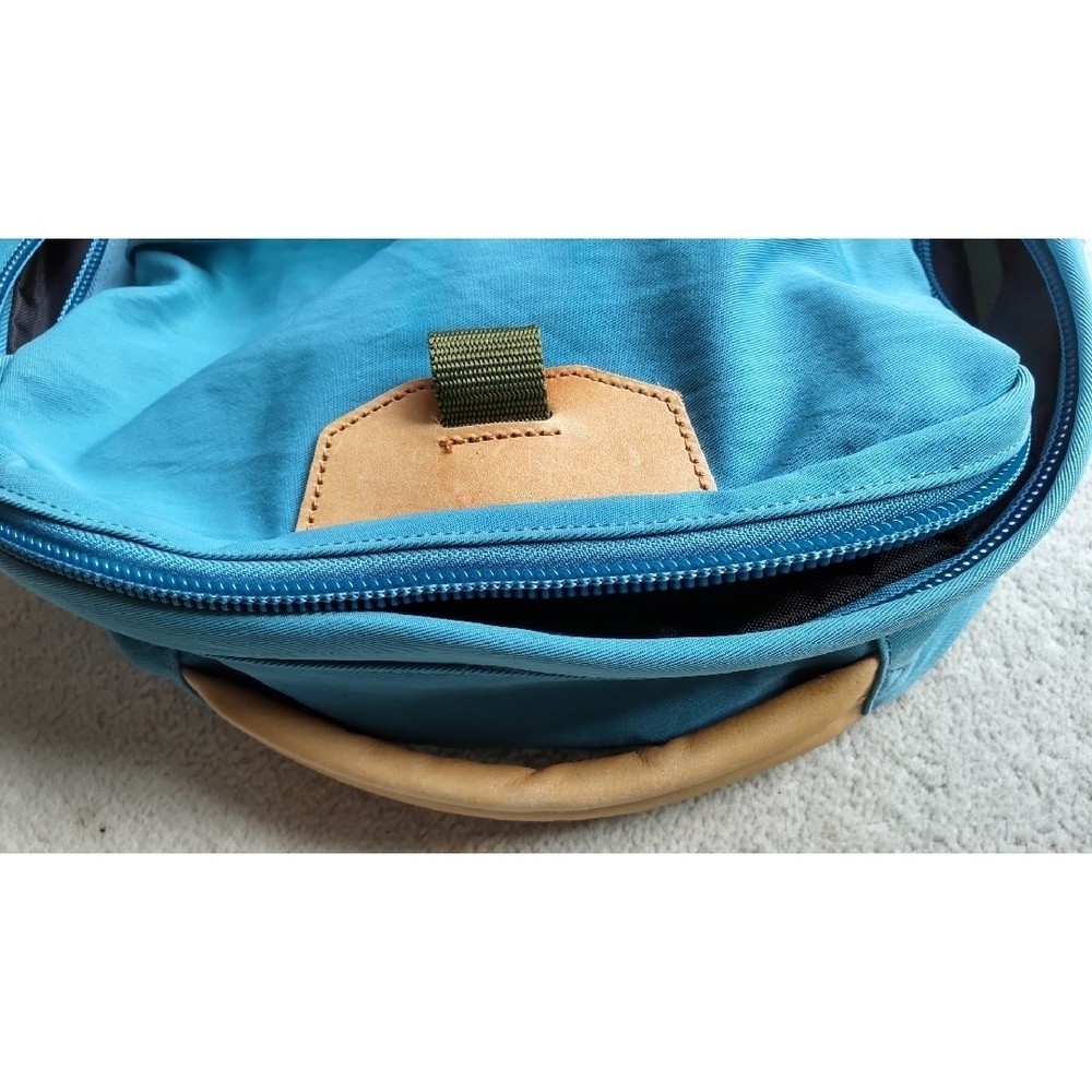 Masterpiece Backpack Blue Leather Cord Adjustable From Japan
