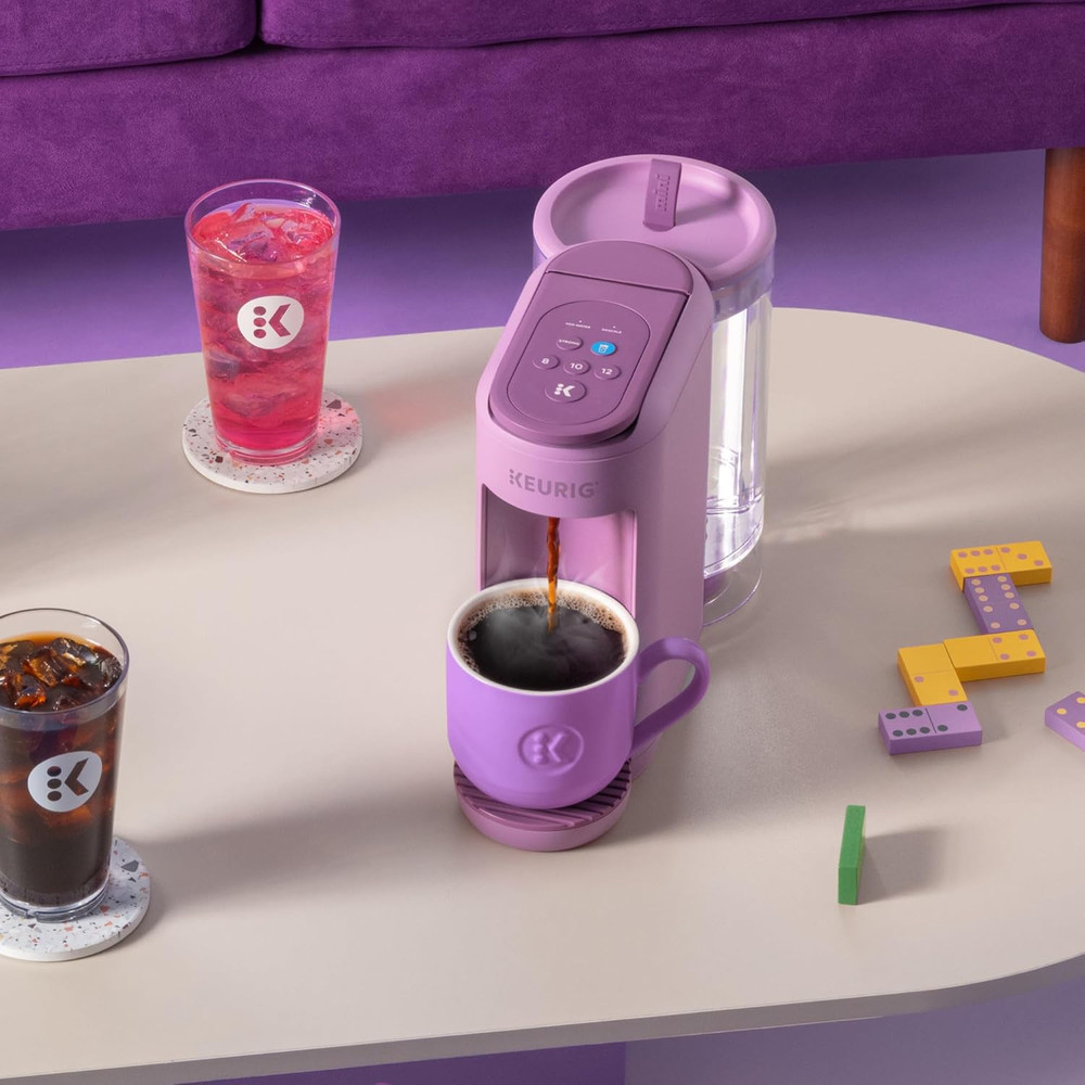K-Mini Mate plus Single-Serve K-Cup Pod Coffee Maker, Compact, 3 Cup Sizes, Brew