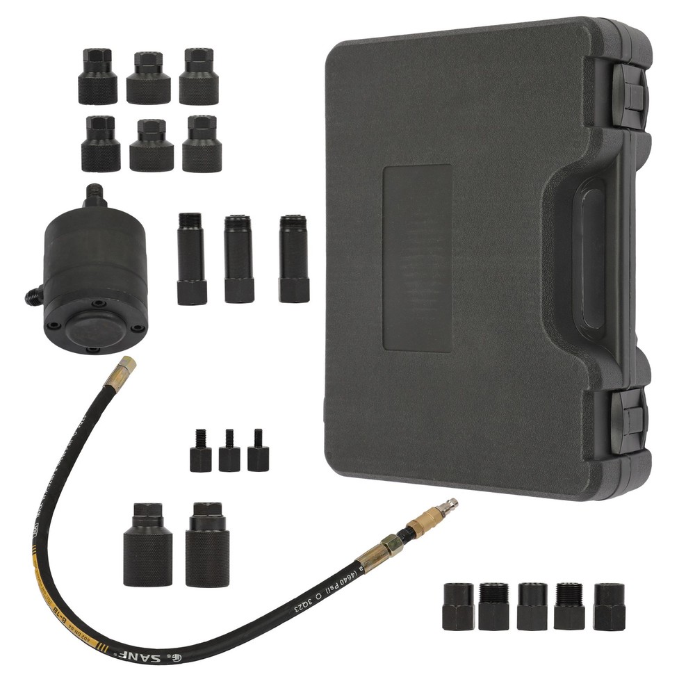 LABLT Universal Diesel Injector Pneumatic Puller Removal Tool Kit with Case
