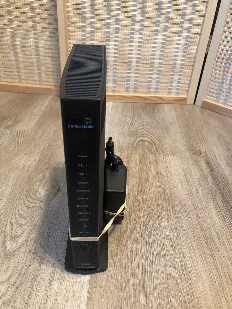 CenturyLink C3000A Modem Router Combo – Tested – Includes AC Power TESTED