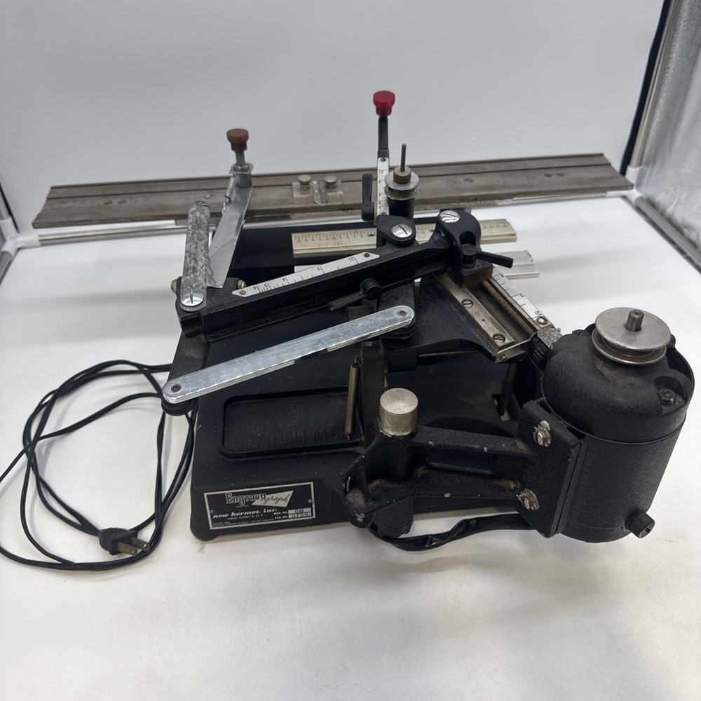 New Hermes Engravograph Engraving Machine Model GM