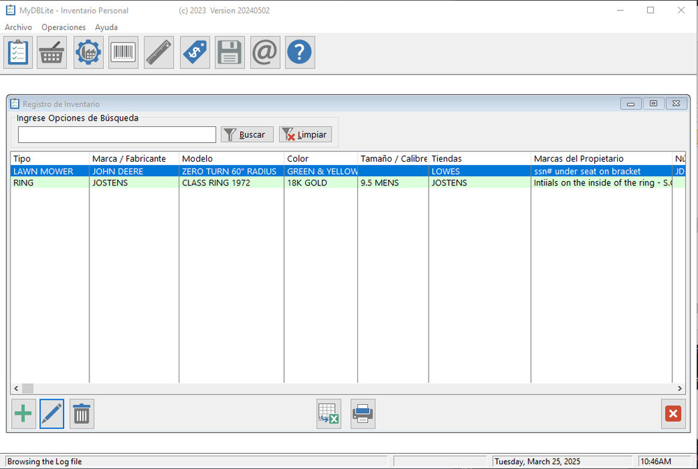 @@@ Home Inventory Tracking Software w/ photos, notes & reports (.pdf/.xls) @@@