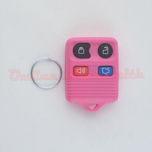 Keyless Entry Remote Alarm Replacement For Ford 4 Buttons DIY Programming