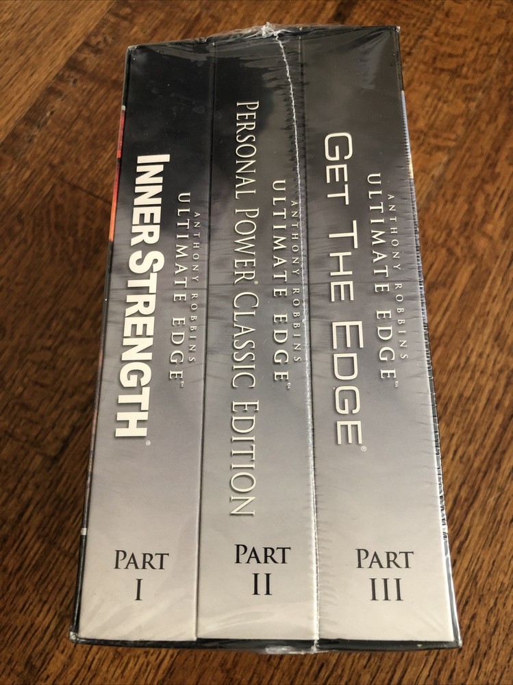 Anthony Robbins - Ultimate Edge 3 Part System - CD & DVD Set