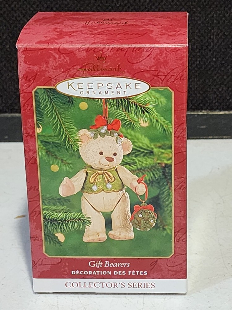 NRFB #2 Hallmark Keepsake Christmas Ornament Gift Bearers 2000