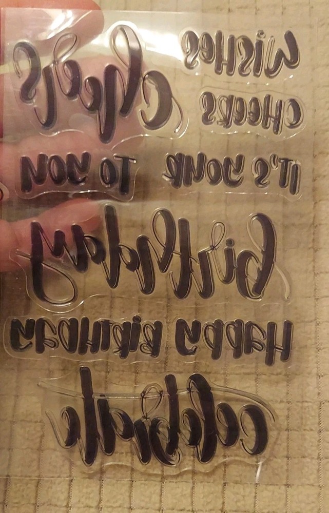 Ranger Letter It Clear Stamp Sets