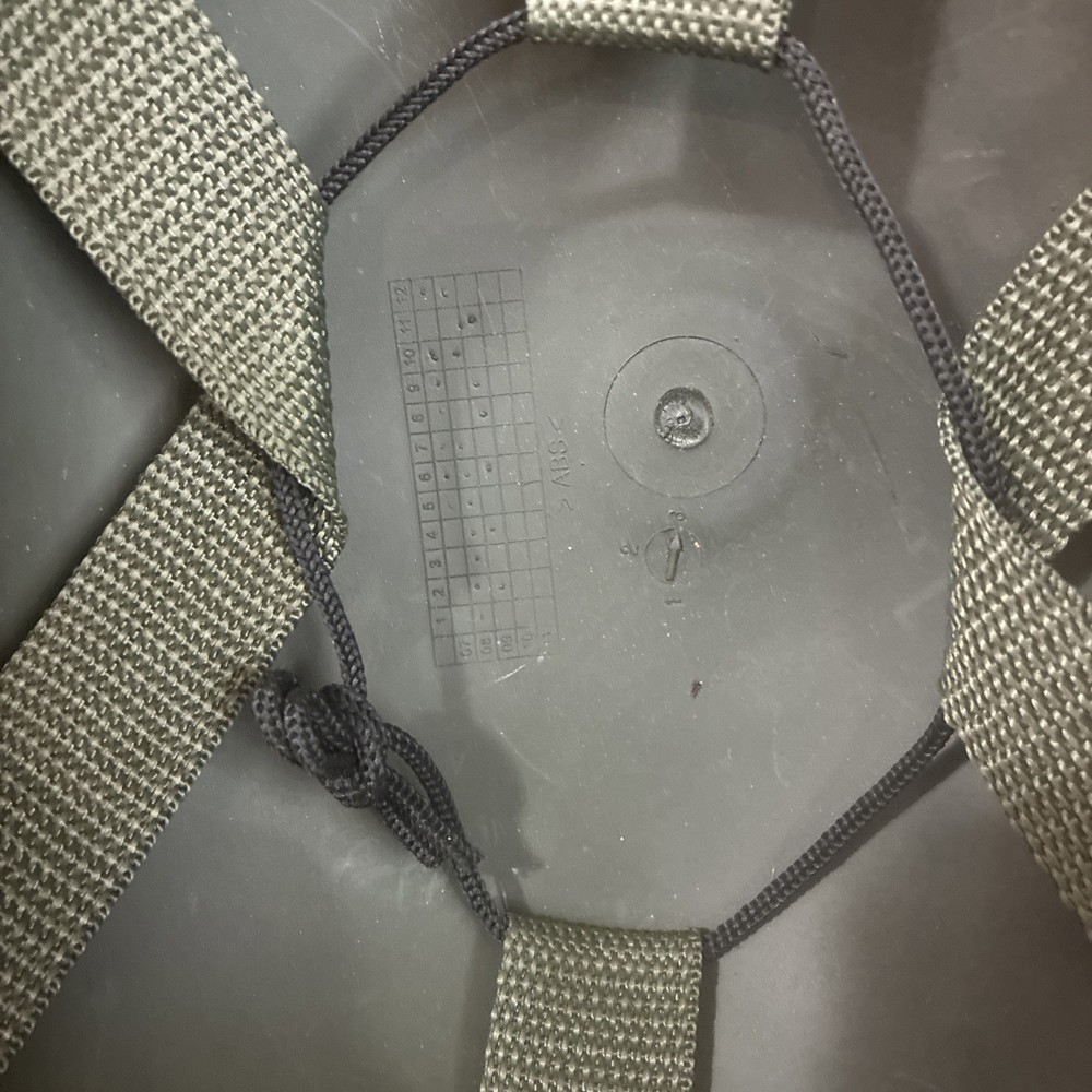 Airsoft Helmet Green ABS Plastic – Used
