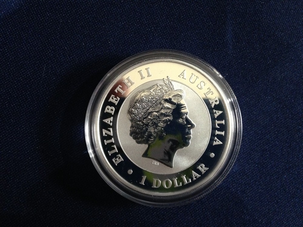 2018 Australia $1 Silver Koookaburra Gem BU One Ounce E6068