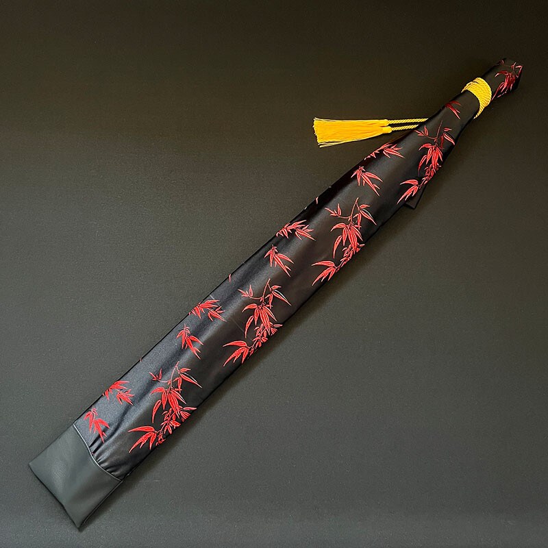 Silk Samurai Sword Katana Sword Bag Weapon Carry Case Bamboo Pattern 70cm~130cm