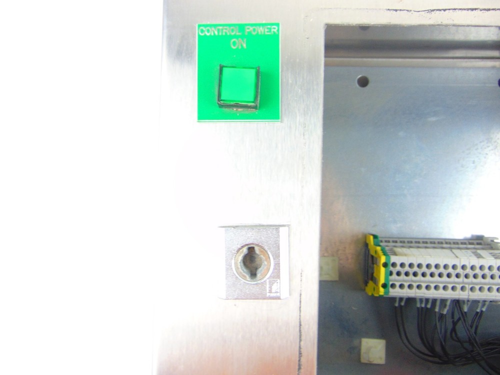 Rittal AE1004 Stainless Steel Panel View No Key