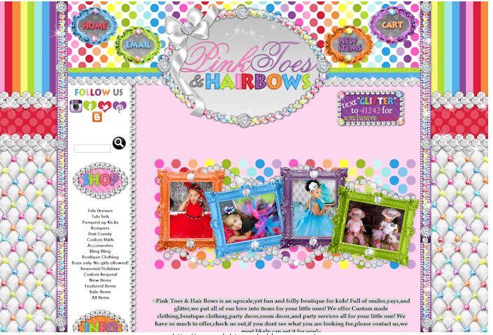 Custom Website design (made to order) Examples attached