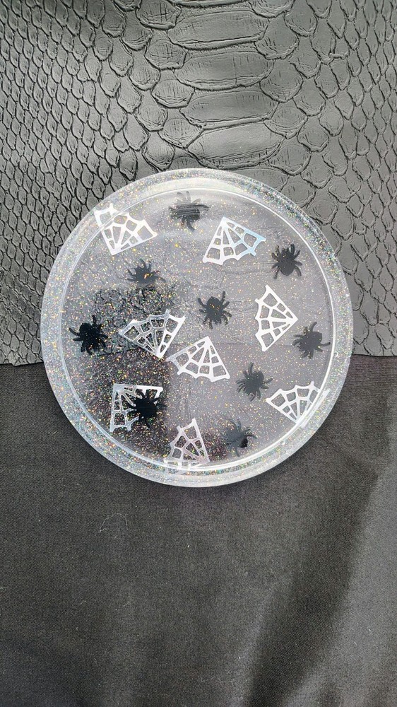 Handmade Epoxy Jewelry Dish / Coaster