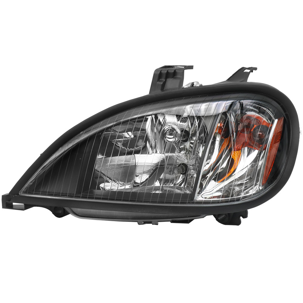 Driver Side Black Halogen Headlight Assembly for Freightliner Columbia 2004-2017