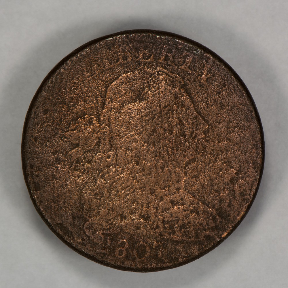 1807 1c Draped Bust Large Cent SKU-Y2276