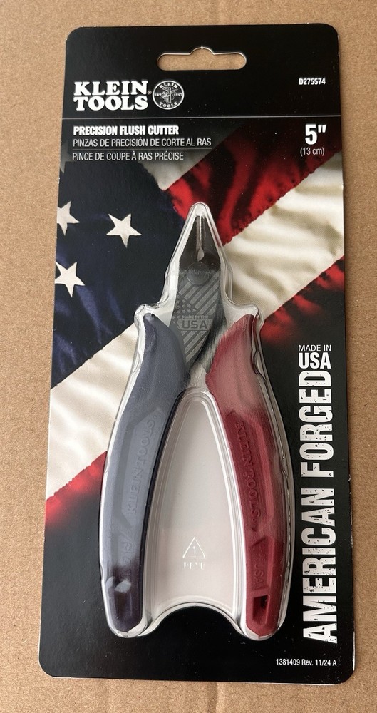 Klein Tools American Forged Precision Flush Cutter
