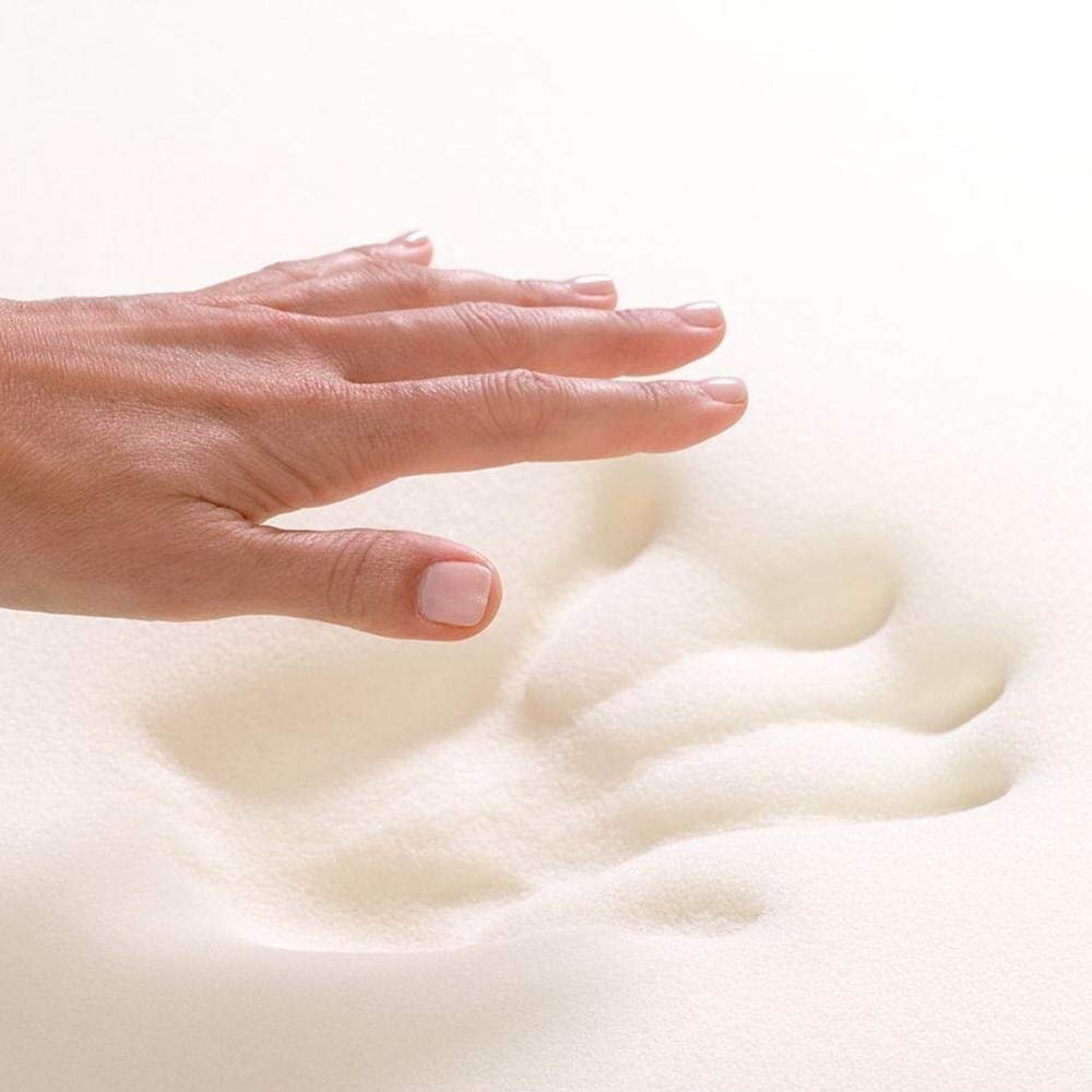 Upholstery Visco Memory Foam Square Sheet- 3.5 lb High Density 5"Hx6"x6"-...
