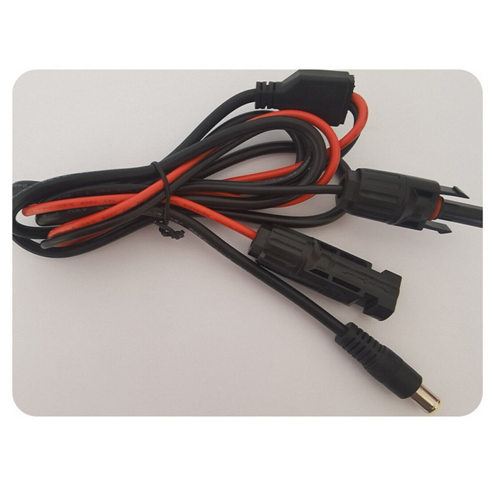 1X Durable Solar Photovoltaic Cable DC7909 Solar Panel Cable Connection Wire