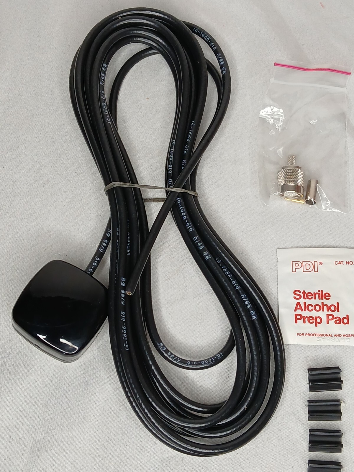 GlasLink Glass Mount Dual Band Cellular UHF Antenna NEW w/ All Mounting Hardware