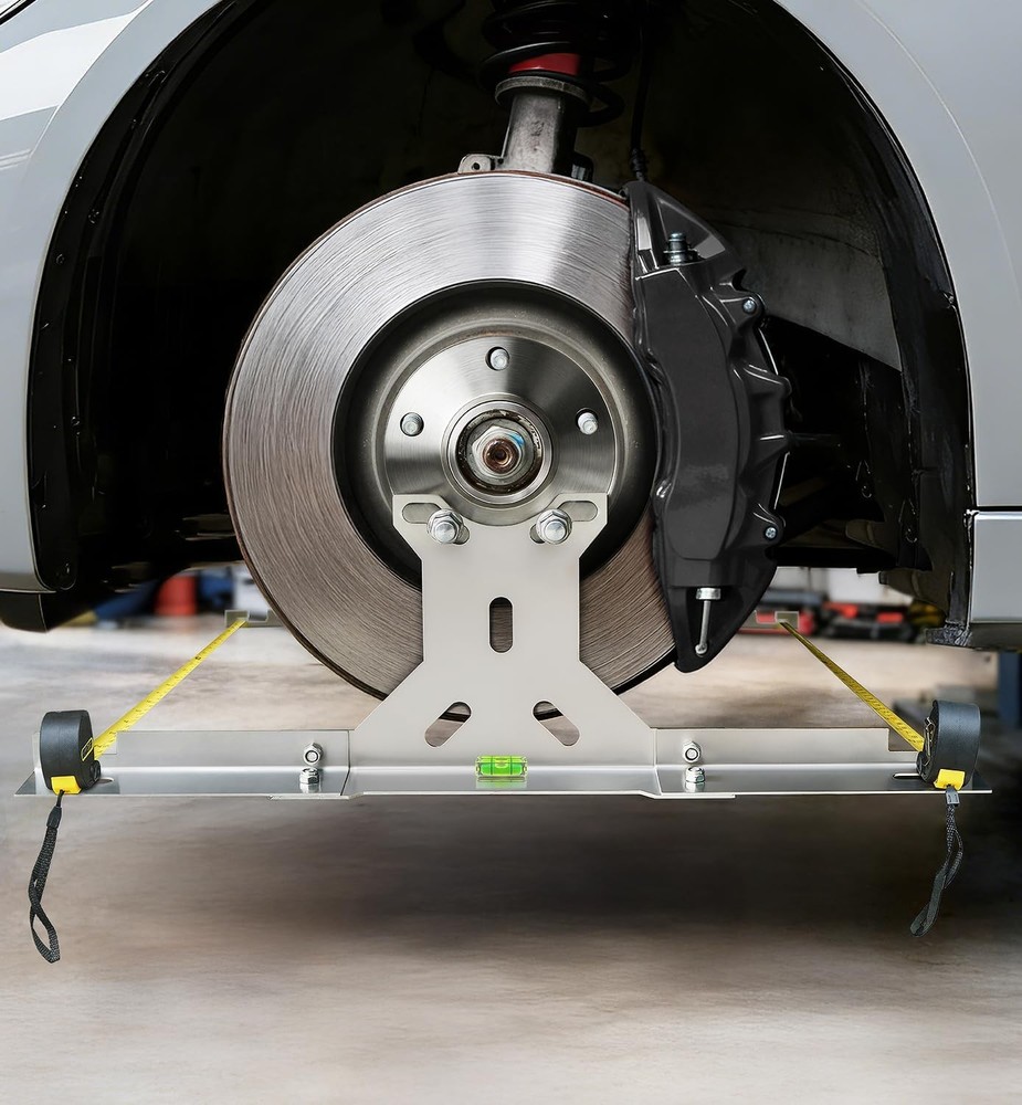 Kit Alineación Toe Placas Acero con Cintas