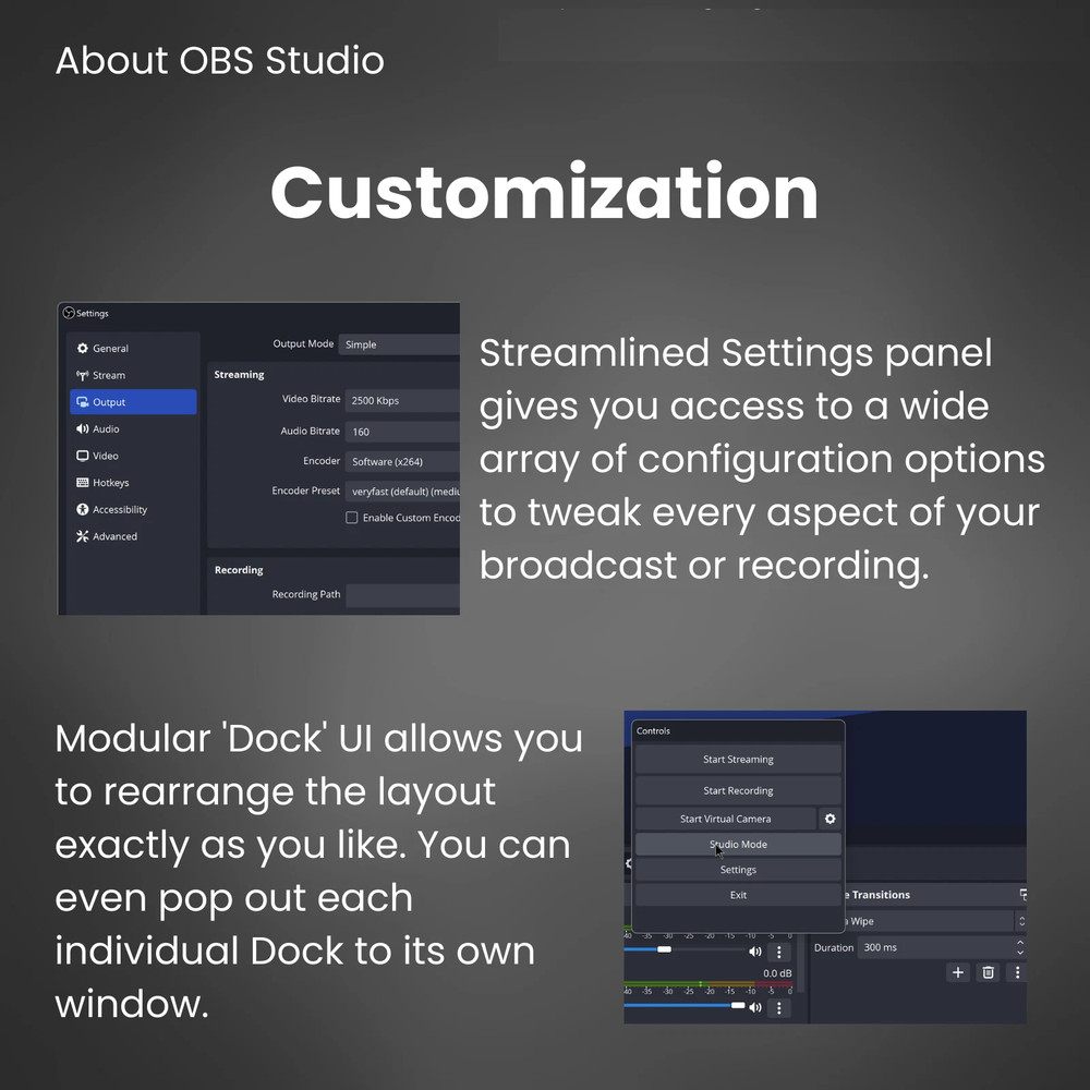 OBS Studio 2026 - Video Recording | Live Streaming Screen Recording Windows Mac